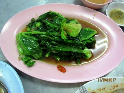 แขนงผัดน้ำมันหอย