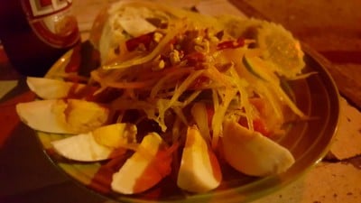 ตำไทย ไข่เค็ม