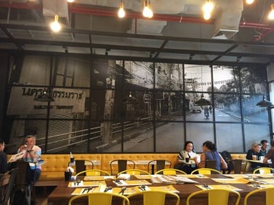 บรรยากาศ เดอะเซาท์ อาหารใต้ The South สาขาเซ็นทรัลเวสต์เกต