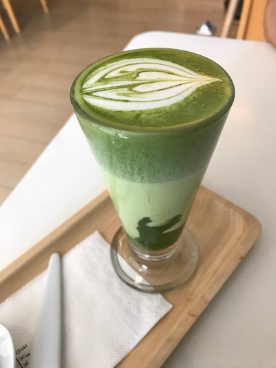 Hot Matcha Cappuccino