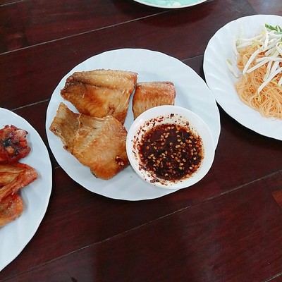 ปลาแดดเดียวทอด