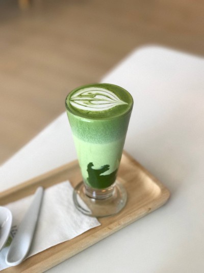 Hot Matcha Cappuccino