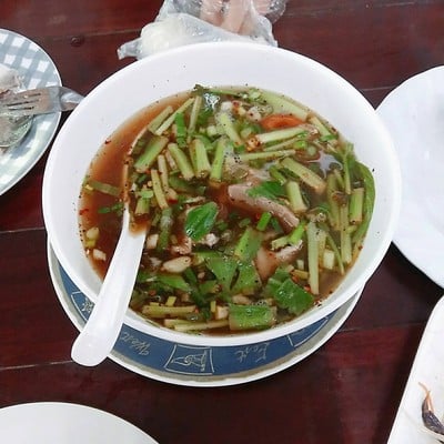 ต้มแซ่บกระดูกหมู