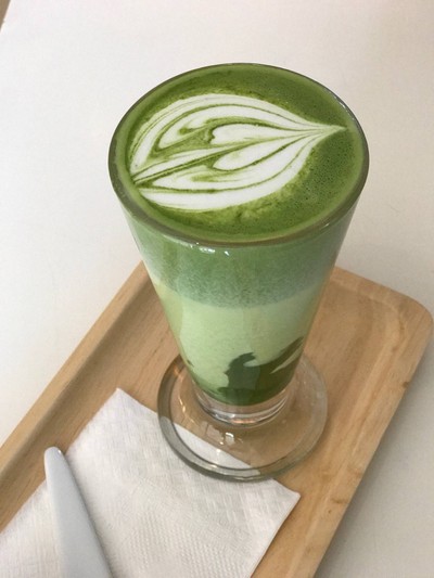 Hot Matcha Cappuccino