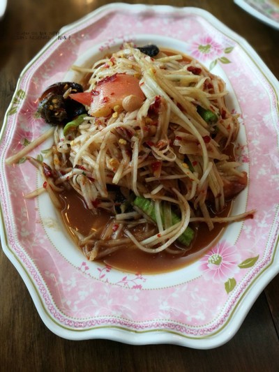 ส้มตำปูปลาร้า