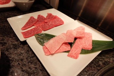 เนื้อส่วนท้อง แบบติดมันและไม่ติดมัน