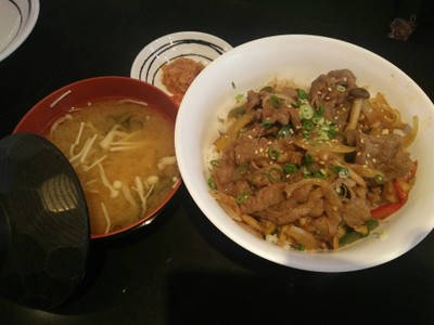 ข้าวหน้าเนื้อ