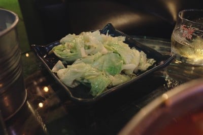 กะหล่ำปลีผัดน้ำปลา