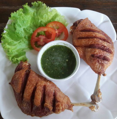 เป็ดทอด