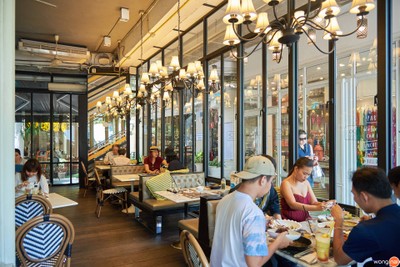 บรรยากาศ กับข้าว’กับปลา มาร์เก็ตเพลส ทองหล่อ