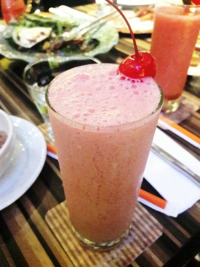 Vanilla Strawberry .