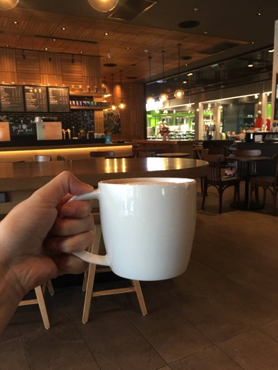 Double Tall Soy Cappuccino