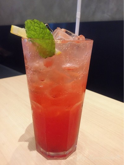 Watermelon Strawberry Soda