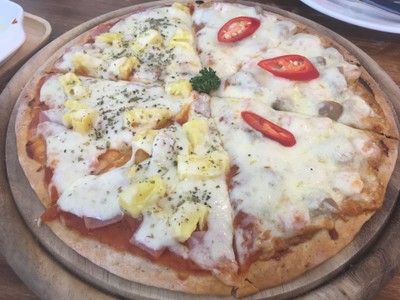 พิซซ่า ต้มยำ & ฮาวาเอียน