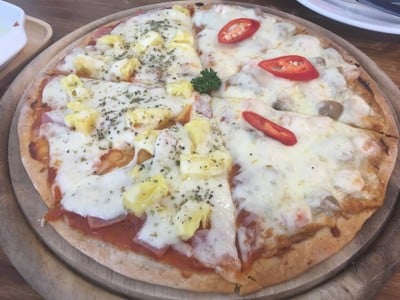 พิซซ่า ต้มยำ & ฮาวาเอียน