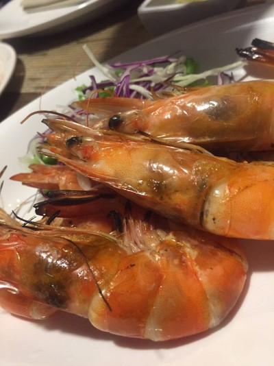 กุ้งใหญ่เผา