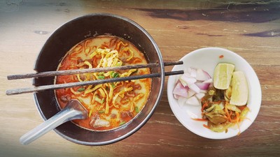 Khao Sol Beef ข้าวซอยเนื้อ
