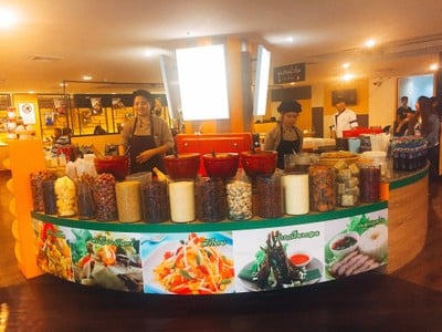 บรรยากาศ ครัวสุดแซ่บ ไอทีสแควร์ หลักสี่