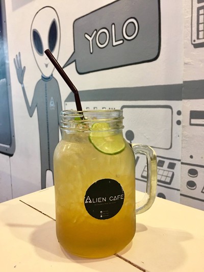 ชาเขียวมะนาว