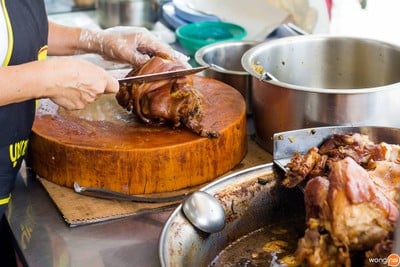 ข้าวขาหมูป้าทัน