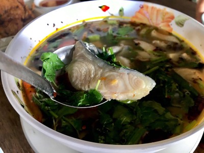 ต้มยำปลากดคัง