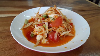 ตำไทยไข่เค็ม