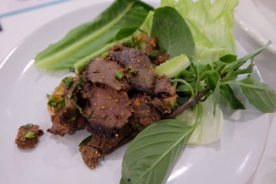เนื้อสันนอกนํ้าตก