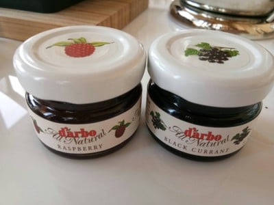 Rasberry and Back Currant Jam
