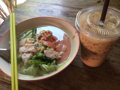 สุกี้น้ำรวม-กาแฟเย็น