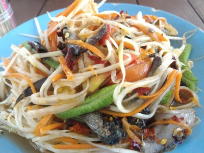 ส้มตำปูปลาร้า