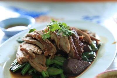 เมนูของร้าน ส.พาณิชย์ เกี๊ยวกรอบ เสาไห้