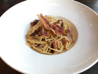 Spaghetti Bacon Ham
