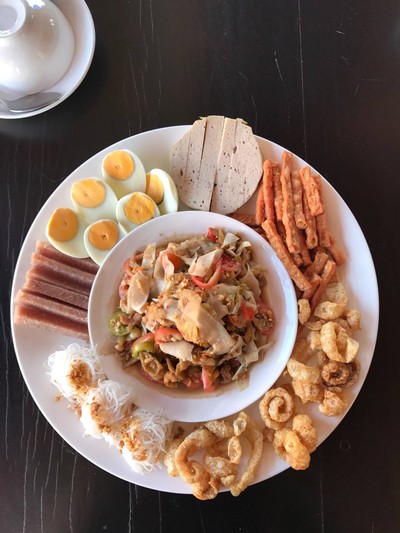 ส้มตำราชวงศ์เหงียน
