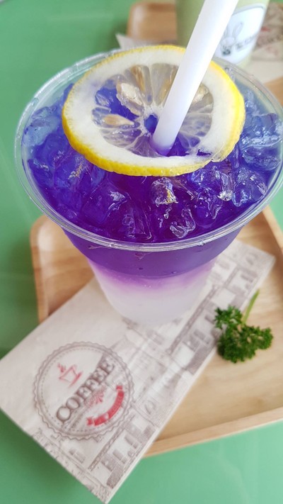 Pea lime soda