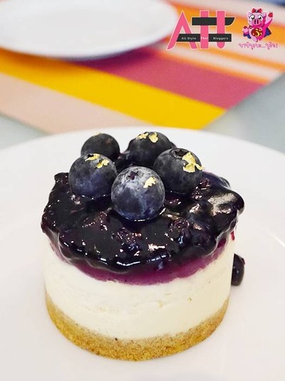 Blueberry cheese cake