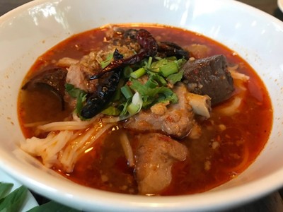 เมนูของร้าน เฮือนลำพูน สวนผัก
