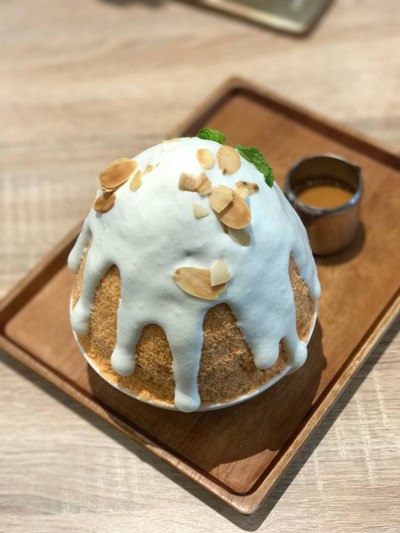 Thai tea Kakigori  .