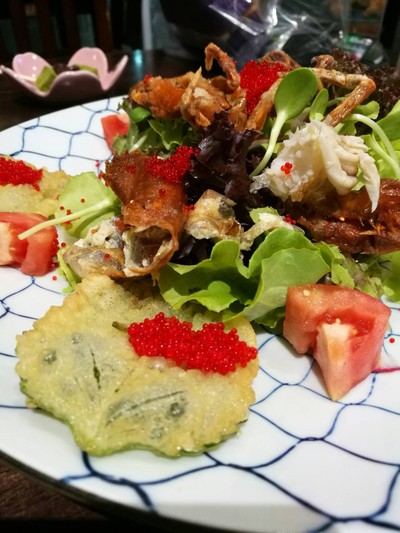 Soft Shell Salad