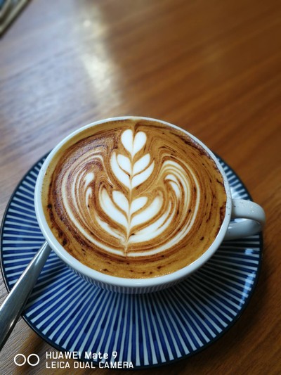 คาปูชิโน่ร้อน ☕