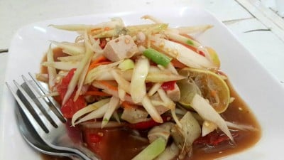 ตำหมูยอ