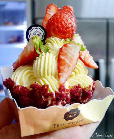 Red Velvet Tart