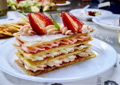 Strawberry Mille-Feuille