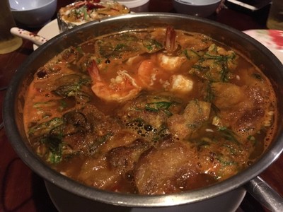 แกงส้มชะอมกุ้ง