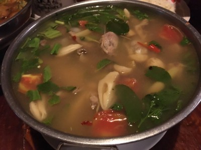 ต้มยำไก่บ้าน