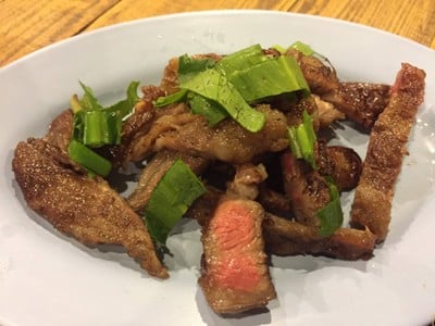 เมนูของร้าน ลาบ ก้อย ซ.นานา