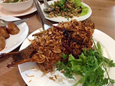 เมนูของร้าน สะบันงา(อุดรธานี)