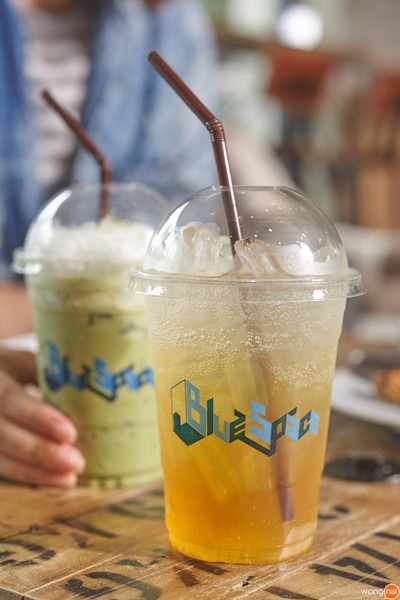 เมนูของร้าน บลูสะเป๊ด เดอะ เรโทร คาเฟ่