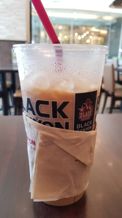 กาแฟเย็นแบล็คแคนยอน