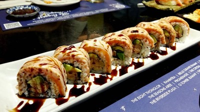 Salmon FoieGras Roll