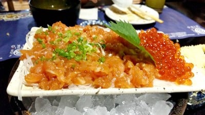 SALMON TARTARE